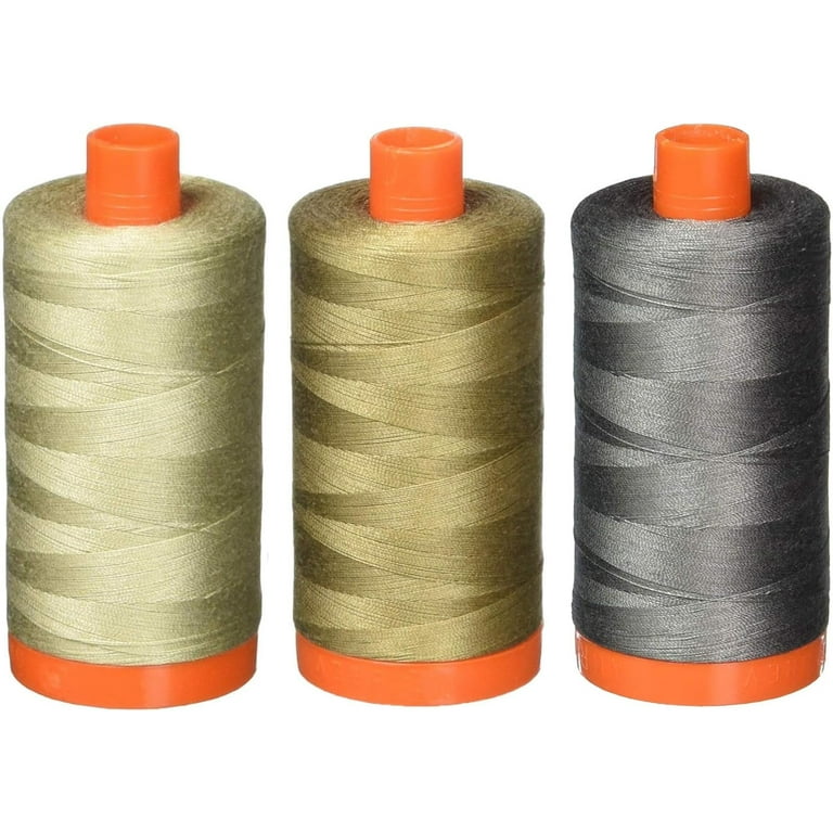 Aurifil Cotton Mako 5004 Grey Smoke 50 wt Aurifil Cotton Mako 5004 Grey Smoke 50 wt