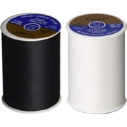 [BUNDLE] - Coats All-Purpose Thread 400yds Black + 400yds White