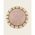 thumbnail image 1 of BUNGALOWANDBEYOND Cotton Round Rug | Pastel Color Soft Rug | Round Tufted Rug | Circle Rug | Kids Room Rug | Rugs For Kids Bedroom | Boho Cotton Rug For Decor | 2.7 ft Diameter, 1 of 5