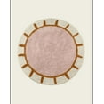 thumbnail image 1 of BUNGALOWANDBEYOND Cotton Round Rug | Pastel Color Soft Rug | Round Tufted Rug | Circle Rug | Kids Room Rug | Rugs For Kids Bedroom | Boho Cotton Rug For Decor | 5.3 ft Diameter, 1 of 5