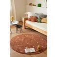 thumbnail image 1 of BUNGALOWANDBEYOND Round Tufted Rug | Round Polka Dot Design Rug | Kids Room Rug | Rugs For Kids Room | Cotton Soft Floor Rug | Nursery Rug | Nursery Decor Rug | 6.11 ft Diameter, 1 of 6