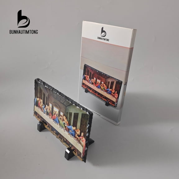 BUNHAUTIMTONG Framed lithograph with Display Stand, Home Decor, Wall Art