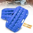 thumbnail image 1 of BUNKER INDUST Off-Road Traction Boards, 2 Pcs Recovery Tracks Traction Mat for 4X4 Jeep Mud, Sand, Snow Traction Ladder-Blue Tire Traction Tool, 1 of 7
