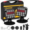 thumbnail image 1 of BUNKER INDUST Wireless Trailer Lights Kit, Adjustable Magnetic Towing Lights with Brake Turn Reverse Strobe Side Number Plate Light for Trucks, Boat, RV, Vehicle, Caravan, 1 of 9