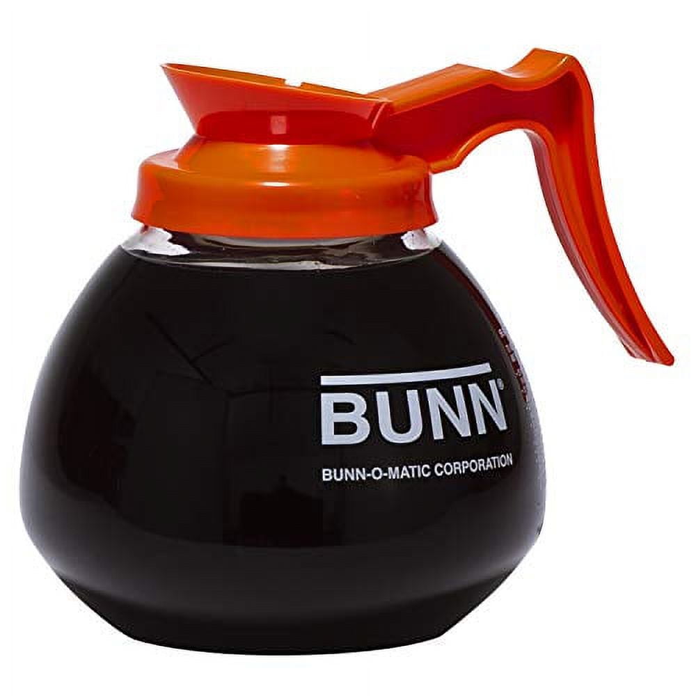 BUNN 12Cup Glass Coffee Decanter, Orange