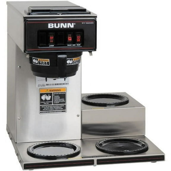 BUNN 12-Cup Pourover Coffee Brewer 12 Cup(s) - Multi-serve - Stainless Steel