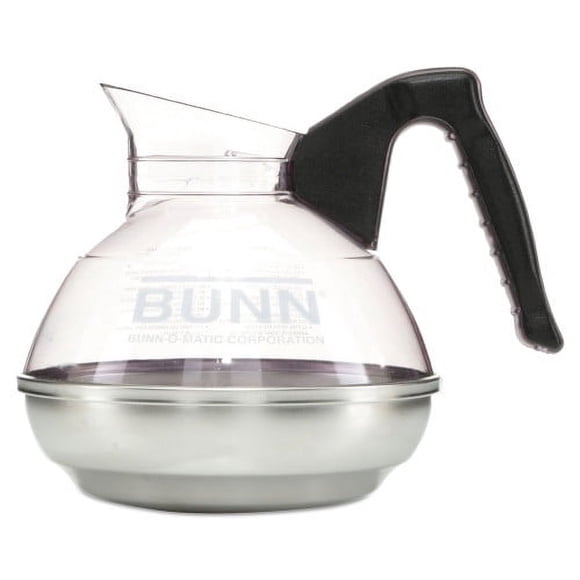 BUNN Commercial Glass Coffee Decanter - 64 Oz (Case Of 3 Pots) - Part 42400.0103