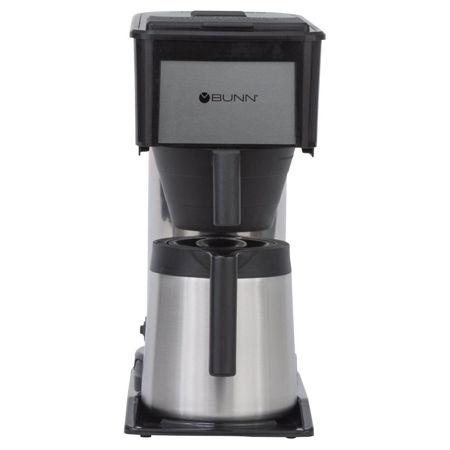Bunn 55200 Csb3t Speed Brew Platinum Thermal Coffee Maker Stainless Steel, 10-Cup, Black
