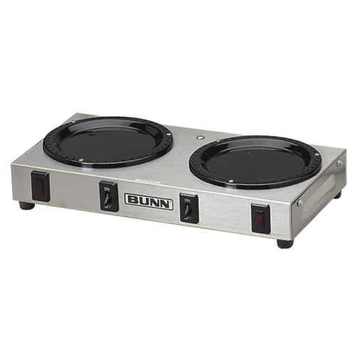 BUNN, BUNWX2, TwoStation Coffee Warmer, 1 Each, Stainless Steel