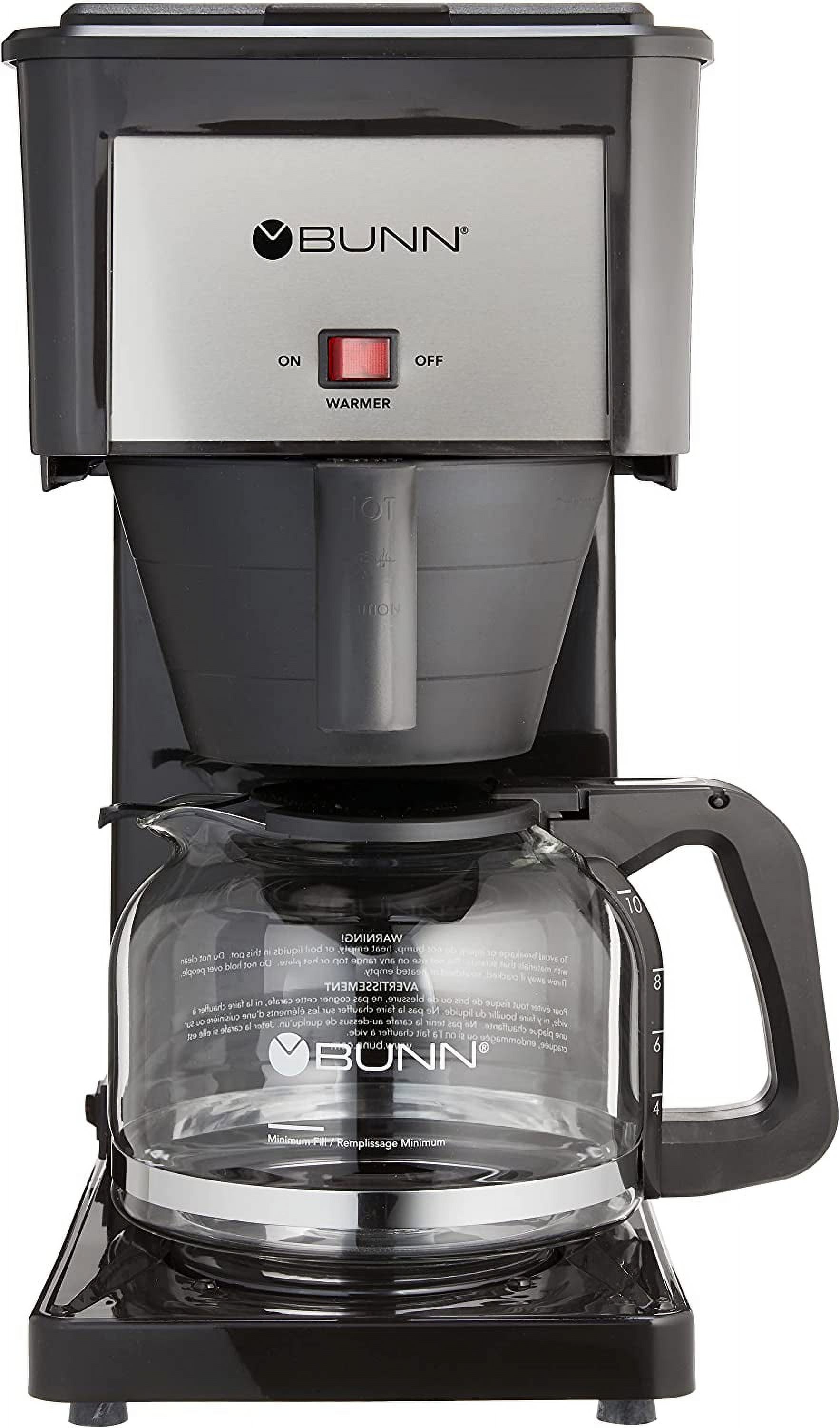 BUNN Black 10 Cup Drip Coffee Maker - image 1 of 15