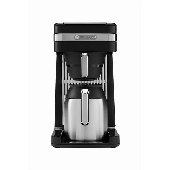 Open Box BUNN CSB3T Speed Brew Platinum 10-Cup Thermal Drip Coffee Maker, Black/SST, 55200.0000