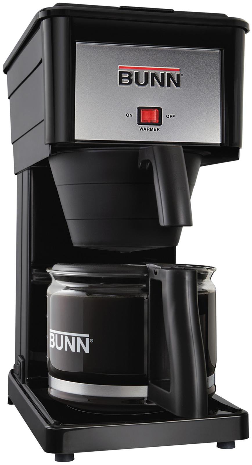 BUNN GRB Velocity Brew 10Cup Home Coffee Brewer, Black