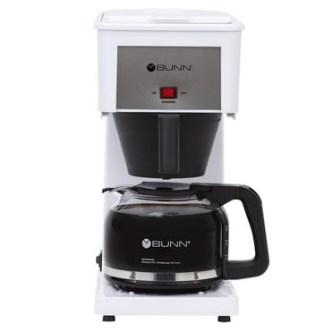 BUNN GRW Speed Brew Classic 10-Cup Coffee Maker, White, 38300.0060