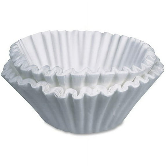 BUNN Gourmet Filters - Heavyweight, Disposable - 500 / Pack - White | Bundle of 10 Packs