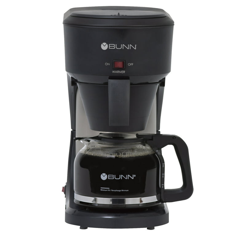 BUNN Velocity Brew 10-Cup Black Residential Drip Coffee Maker at