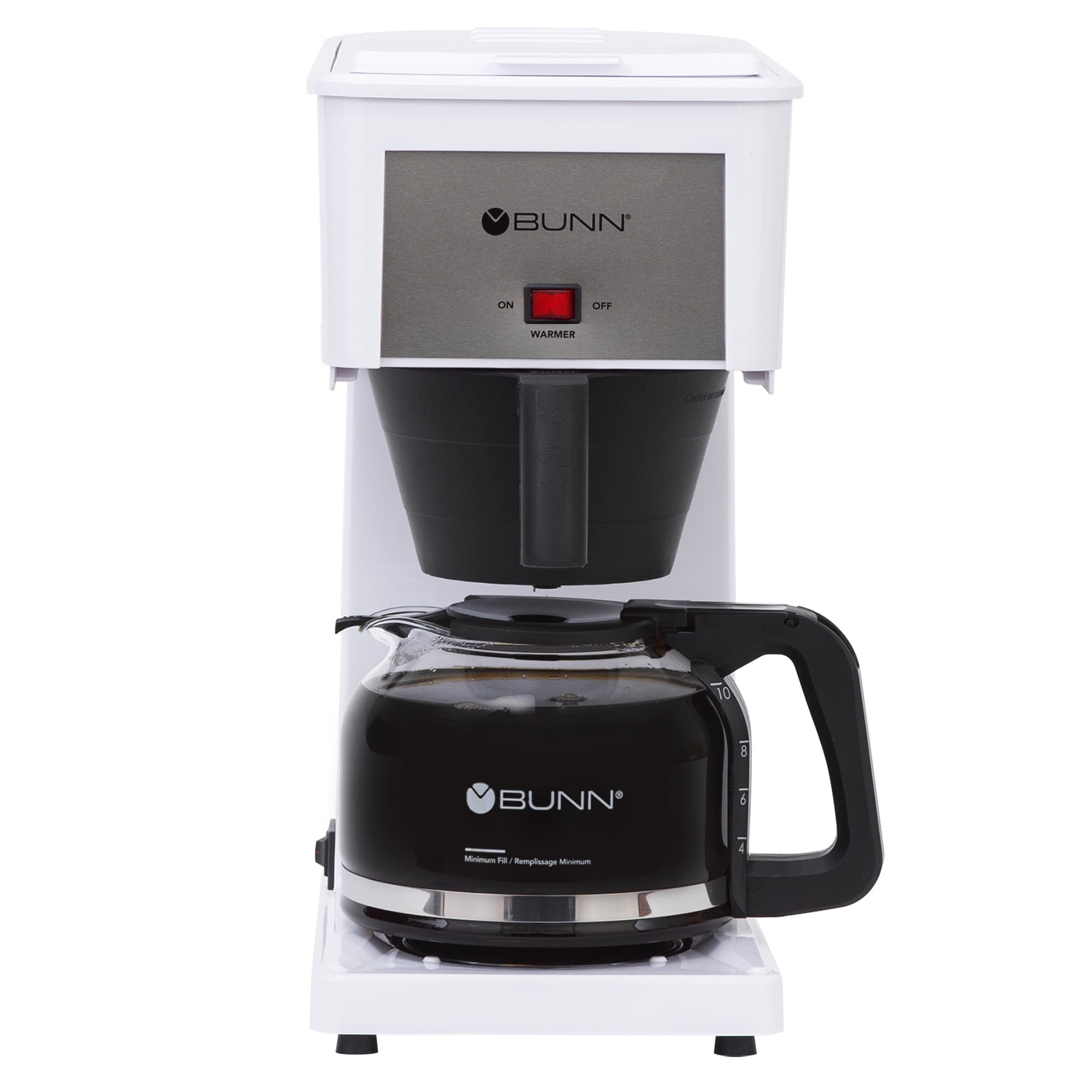 Bunn GR Velocity Brew 10 Cup Coffee Brewer - Black/Silver