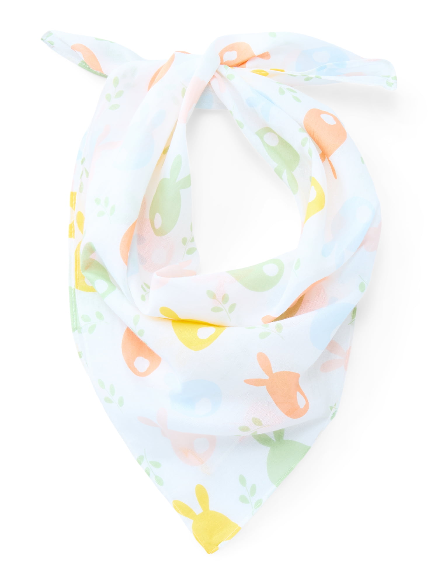 Easter Women's Cotton Bunny Print Bandana from Way To Celebrate