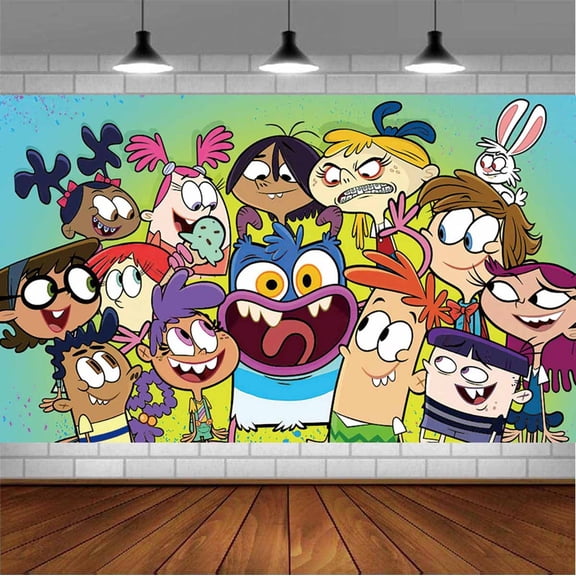 BUNSEN IS A BEAST Backdrop Banner Party Supplies Poster Movie Theme Background for Photography Birthday Decorations