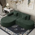 thumbnail image 1 of BUPPLEE Frameless L-Shape Sectional Sofa with Chaise, Ultra-Soft Cloud Couch with Deep Seats, Modern Modular Sofa for Living Room & Bedroom, 1 of 8