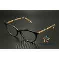 thumbnail image 1 of BURBERRY BE2389 3853 Black Demo Lens 52 mm Women's Eyeglasses, 1 of 5