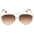 thumbnail image 1 of BURBERRY BE3113 110913 Light Gold Brown Gradient 59 mm Women's Sunglasses, 1 of 7