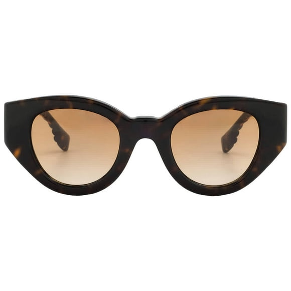 BURBERRY BE4390 300213 Meadow Dark Havana Brown Grad 47 mm Women's Sunglasses