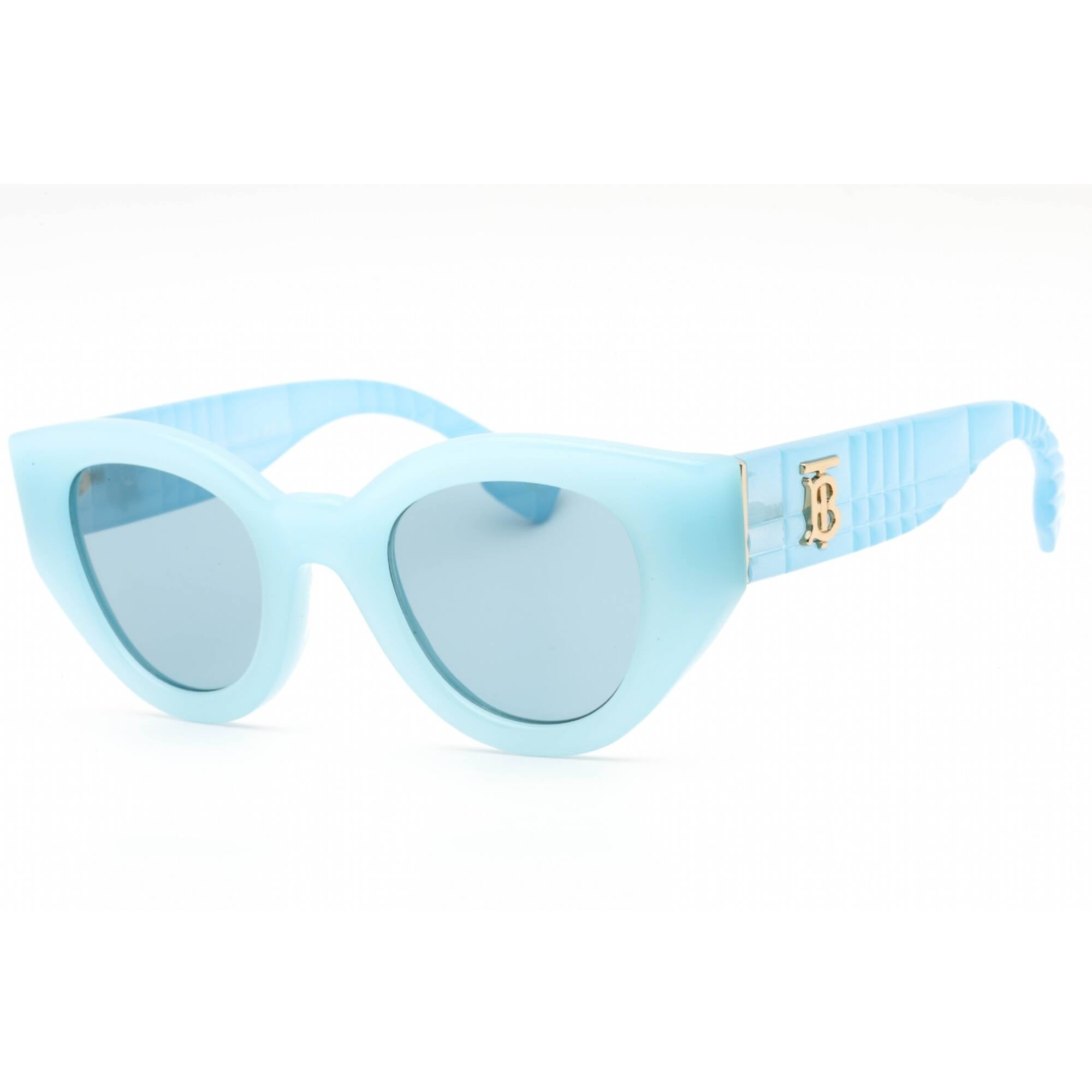 サングラス BURBERRY Woman Sunglasses Blue 0BE4390 408680 Burberry Women's Sunglasses BE 4390, Azure Blue, Cat Eye