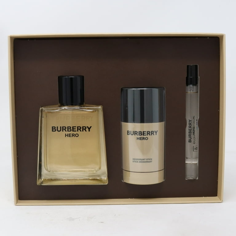 Burberry Hero Eau De Toilette 3-Piece Set For Men #VALUE