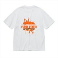 thumbnail image 1 of BURGER FLOW STATE,Melting Cheese Burger Print, Vintage T Shirt, Cotton T-Shirt for Men, 23666302,XXL, 1 of 8