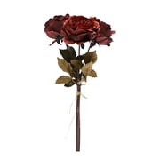 My Texas House Fall Faux Peony Bundle, Burgundy, 20"