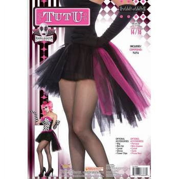 BURLESQUE TUTU-BLACK/PINK