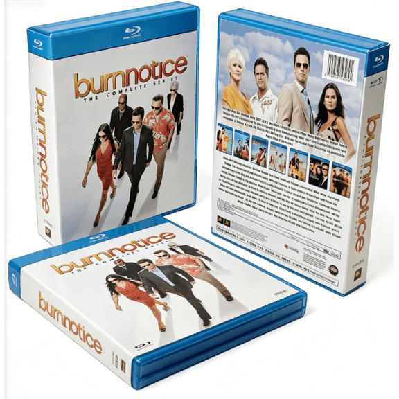 BURN NOTICE the Complete Series Collection Seasons 1-7 BR Set