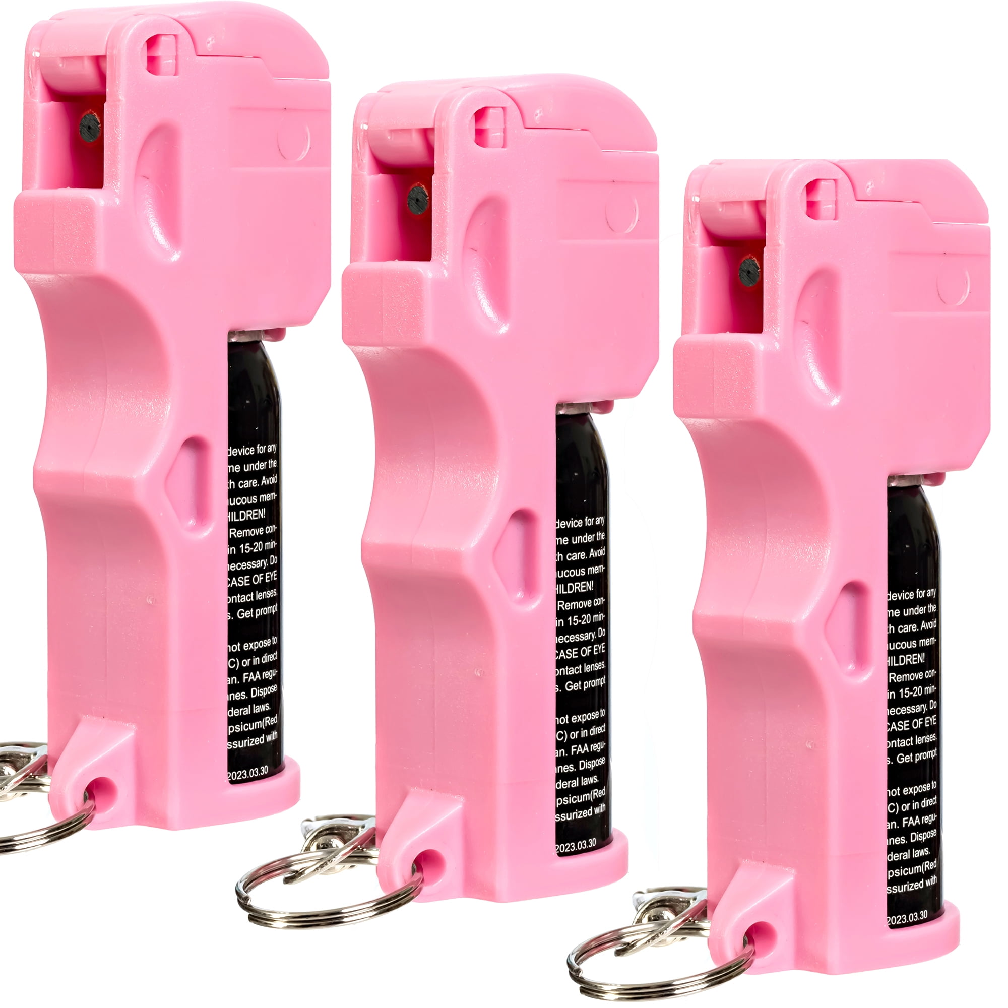 BURN Pepper Spray Self Defense Max Strength 1/2oz Security Flip Top