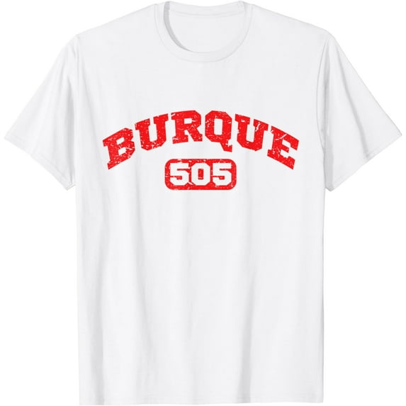 BURQUE Albuquerque, NM 505 Area Code New Mexico T-Shirt