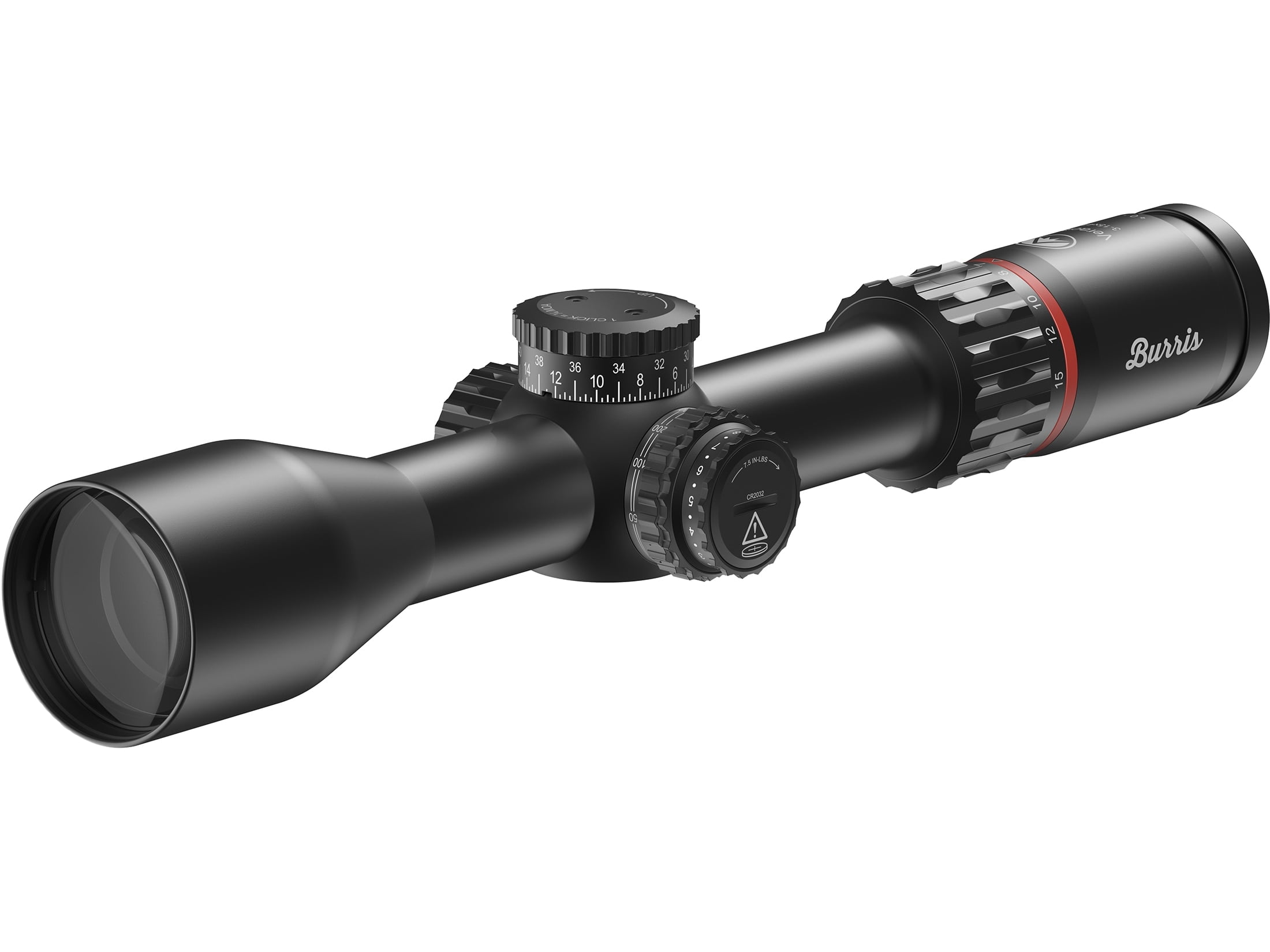 Burris Veracity Rifle Scope 30mm Tube 3-15x 44mm Illuminated Fiber Dot Plex Reticle Matte Black