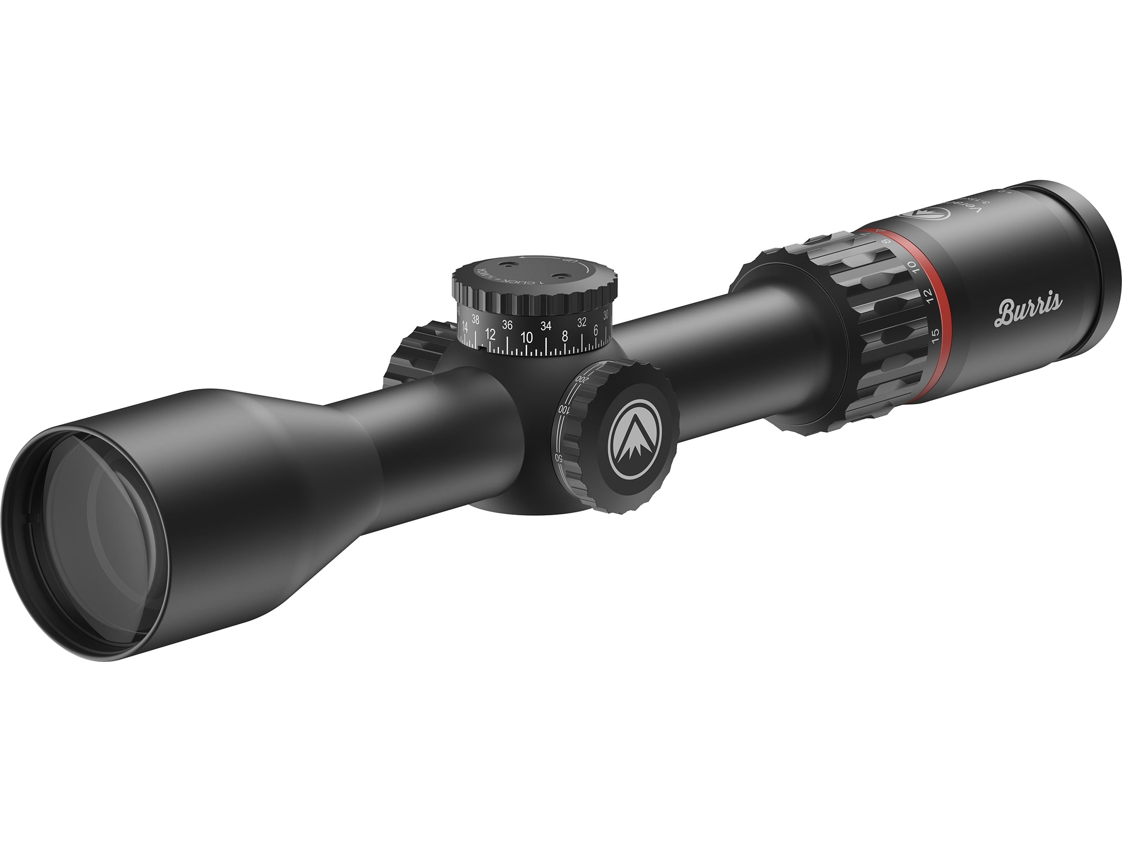 Burris Veracity Rifle Scope 30mm Tube 3-15x 44mm Plex Reticle Matte Black