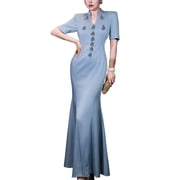 burryco a-line dress BURRYCO Maxi Dress main image 1