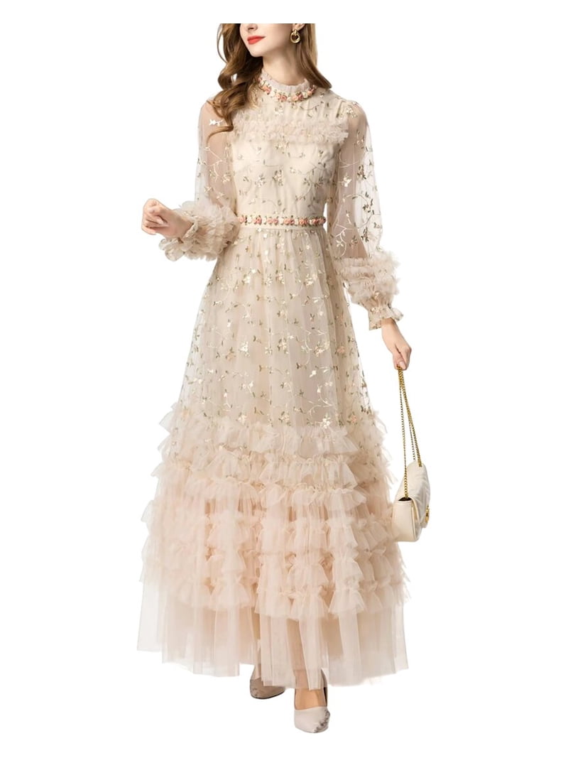 ladies embellished dress Dresses | Beaded Dresses length skirt and sweep train Women's Glitter Sequins Deep V