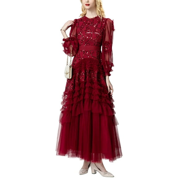 BURRYCO womens  Maxi Dress, 10