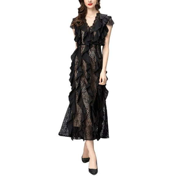 BURRYCO womens  Maxi Dress, 6