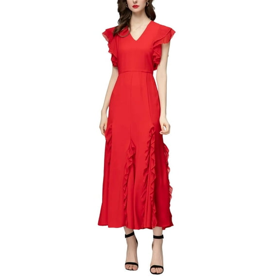 BURRYCO womens  Maxi Dress, 6