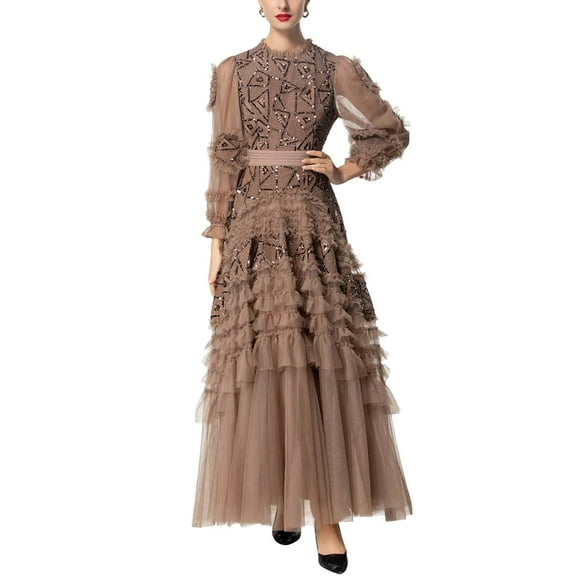 BURRYCO womens  Maxi Dress, 8