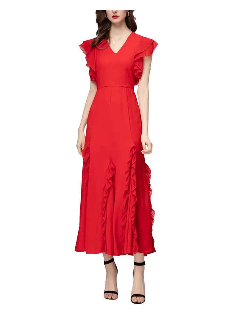 knee length dresses for ladies Burryco Maxi Dress  Bluefly