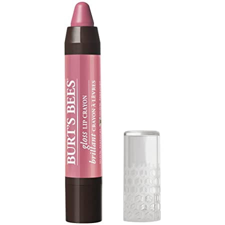 BURT'S BEES/GLOSS LIP CRAYON (413 PINK LAGOON) 0.12 OZ (3.4 ML)