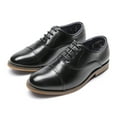 thumbnail image 1 of BURUDANI Big Boy's Oxford Classic Lace Up Formal Dress Shoes, 1 of 7