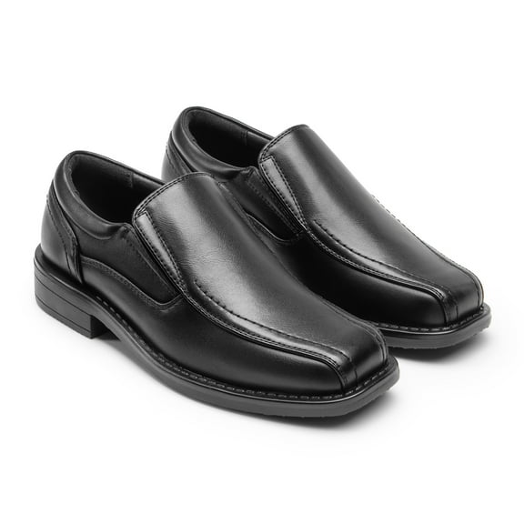 BURUDANI Boy's Dress Shoes Slip-On Loafer Wedding Shoes
