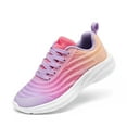 thumbnail image 1 of BURUDANI Girls Boys Tennis Sparkle Glitter Lace-Up Athletic Running Sneakers, 1 of 6