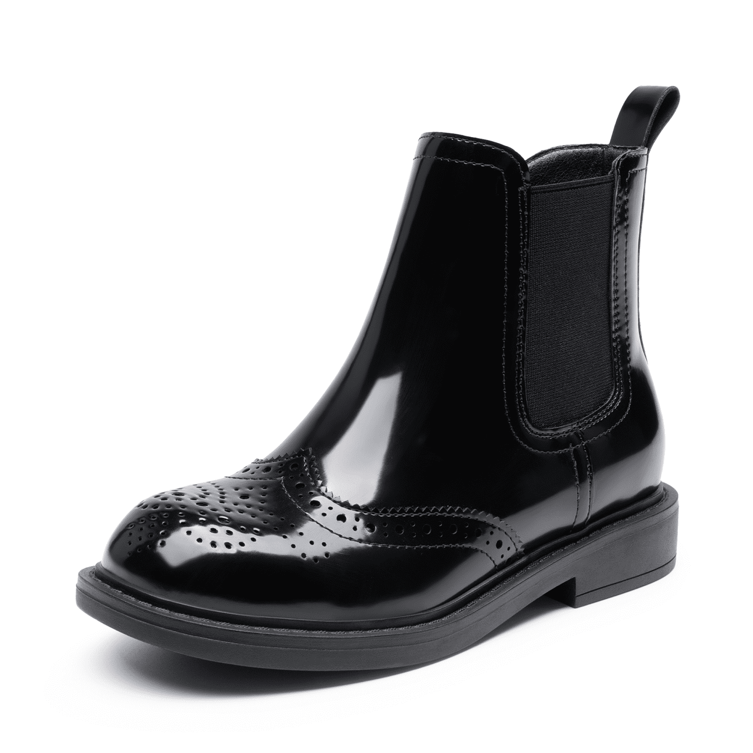 Girls' Ankle Boots - Chelsea Style Booties For Toddler & Little Kids, Easy On/Off Side Zipper