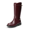 thumbnail image 1 of BURUDANI Girls Knee-High Side-Zip Riding Boots for Little Kid & Big Kid Sizes, 1 of 6