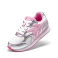 thumbnail image 1 of BURUDANI Girls Sneakers Lace-up Tennis Running Casual LilLegends Lightweight Classic Walking Shoes for Little/Big Kid, 1 of 6